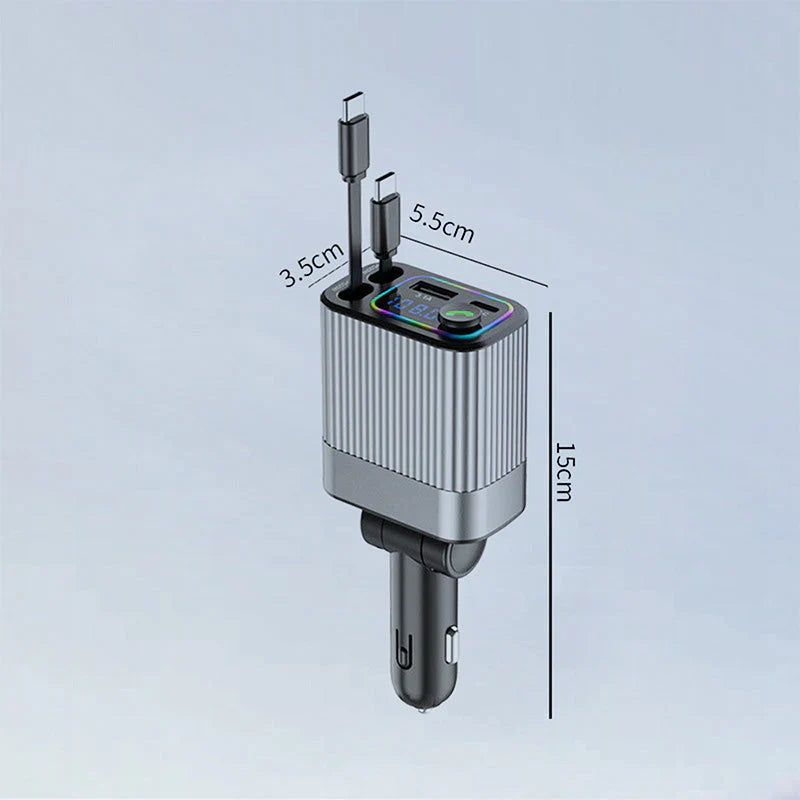 Solution 2-en-1 Voiture ! Chargez & Écoutez !